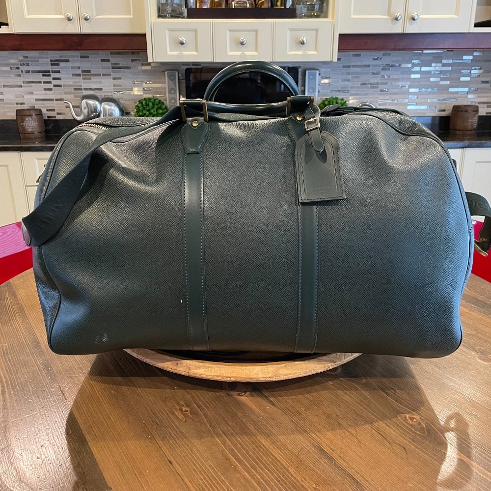 SOLD to a Repeat Customer in Victoria!! Louis Vuitton Taiga Leather Duffel